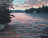Winter Warmth VI, 24 x 12,  $650 CAN