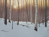 Winter Warmth VI, 24 x 12,  $650 CAN