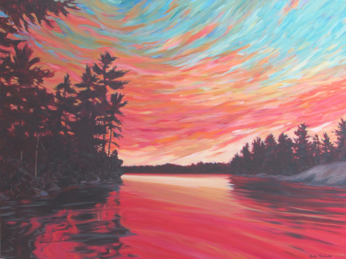 Barb Teneycke Fine Art Landscapes Northern Lake A