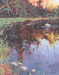 Twilight at Toad Lake, 16 x 20, Acrylic, Sold